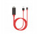 Universal Lightning To HDMI HDTV Av Adapter Cable 2M For iOS - Red 1 in OMAN