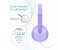 Promate Jamz Kiddie Over-The-Ear Wired Stereo Headset with HD Sound, Purple 4 in UAE