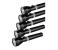 Olsenmark OMFL2709 Rechargeable LED Flashlight Combo - 5 Pieces 2 in OMAN