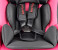 BABY PLUS BP8463 Baby Car Seat 2 in 1 - Red 2 in UAE