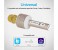 Promate VocalMic-3 Multi Function Wireless Karaoke Microphone with Built in Speaker, Rose Gold 6 in KSA