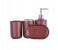 DND DD14177 4 Pieces Bathroom Set Brown 4 in UAE