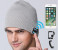 Wireless Beanie Headphone Stereo Music Headset With Winter Hat bowl Cap - Grey 3 in UAE