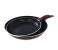 Royalford RF1754-FP 2 Pieces Fry Pan Set - Maroon 3 in UAE