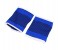 YC801 Wrist Support Adjustable Fit Elastic Knitted Sports Protection Sweatbands Set - 2 Pieces, Blue 1 in UAE