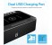 Promate Timebase-1 Multi-Function Stereo Wireless Speaker and Charging Station - Black 6 in OMAN