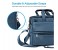 Promate Apollo-MB 15.6 inch Messenger Bag with Multiple Storage Pocket, Blue 4 in UAE