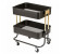 Royalford RF9211 Storage Home Rack With Wheel - Black & Gold 1 in OMAN