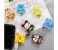 Cartoon Design Characters 2 in 1 iPhone Lightning Splitter CDLS21 Assorted 4 in OMAN