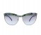 Emilio Pucci EP 10 89W Cat Eye Blue & Multi Colour Frame and Grey Gradiant Mirrored Sunglasses for Women 2 in UAE