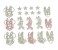 Simba 7052177 Glow in the Dark Minnie Stickers Set 1 in UAE