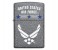 Zippo 29121 US Air Force Lighter Grey 1 in UAE