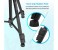 Promate Precise-150 3 Sections Aluminium Alloy Tripod with Quick-Release Plate, Black 8 in UAE