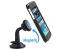 Universal Magnetic Car Mount with Quick-snap Holder for iPhone,Samsung,Tablet Black 1 in UAE