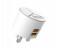 Vidvie PLB-105 2.4A 3 Pin Adapter with Micro Cable for iPhone - White 2 in UAE