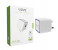 Vidvie PLB-101 2.1A 3 Pin Adapter with Micro Cable for Apple iPhone - White 5 in UAE