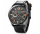 Curren 8247 Analog Quartz Watch For Men Orange And Black 1 in UAE