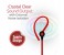 Promate Jazzy In Ear Wired Earhook Headphones with Built-In Microphone, Red 2 in UAE