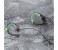 Riversong Music Earphones Sports Hook Deep Base with Music Control Green and Black 3 in UAE