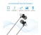 Promate Clavier Universal In-Ear Stereo Earphones with In-Line Mic, Grey 3 in UAE