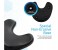 Promate Protracker Wrist Rest Ergonomic Healthy Design Freely Move Rolling Ball, Black 5 in UAE