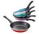 Non Stick Ceramic Coated Frying Pan Multicolor 4 in UAE