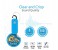 Promate Mondo Ultra Slim Wireless Mono Bluetooth Headset, Blue 3 in OMAN