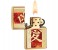 Zippo 28953 Love Fusion Lighter Red and Gold 2 in UAE