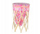 In-House Lb-1019 Bamboo Folding Laundry Basket - Pink 1 in UAE