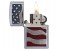 Zippo 29513 207 Chrome Diamond Plate Flag Lighter Multicolor 3 in UAE