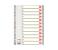 Esselte 100106 1 To 12 Index Divider Grey 1 in UAE