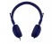 Promate Soul Lightweight Supra Aural Stereo Wired Headset, Blue 4 in UAE