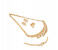 The Mercella 18K Gold Plated Italian Design Necklace with Earring Set 61154189 6 in UAE