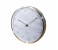 Royalford RF9281 Aluminium Frame Wall Clock - Silver & White 1 in UAE
