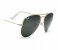 Ray-Ban 0RB3025 L0205 Aviator Gold Frame & Green Mirrored Sunglasses for Men 3 in UAE
