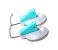Delcasa DC1012 Easy Stick Steel Towel Hook - 2 Pieces 1 in UAE