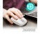 Promate Clix-3 2.4Ghz USB Wireless Ergonomic Mouse with Precision Scrolling, White 2 in UAE
