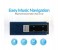 Promate Streambox-L Portable Fabric Wireless Speaker with Internet Radio - Blue 3 in UAE