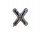 Party Time X-S-803409 Letter X 16 Inch Foil Balloon Silver 1 in UAE