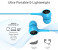 Promate Bent Dynamic In Ear Stereo Wired Earphone with Mic - Blue 4 in UAE