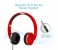 Promate Swing Dynamic On-Ear Stereo Headset with Hi-Fi Sound, Red 2 in UAE