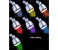 Led Rainbow Shower Head RSH36 White and Silver 3 in UAE