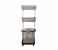 Royalford RF9303 3 Layer Home Basket With Wheel - Grey 1 in UAE