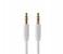 Promate LinkMate-A1L Premium 3.5mm FlexShield PVC Coated AUX Audio Cable - White 1 in UAE