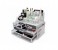 Jewellery and Cosmetic Storage Make Up Organizer EN4417 Clear 2 in UAE