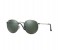 Ray-Ban 0RB3447 029 Round Gunmetal Frame & Green Mirrored Sunglasses for Unisex 1 in OMAN