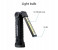 COB LED Magnetic Base Cordless LED Work Light - Black 2 in KSA