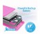 Promate VolTag-10 10000 mAh Compact Portable Charger Power Bank with Dual USB Port, Pink 3 in OMAN