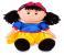 Fiesta Crafts T-2774 Snow White Rag Doll Blue & Yellow 1 in OMAN