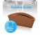 Promate CarPouch Car Seat Side Pocket Storage Organizer Pouch - Cherrywood 4 in UAE